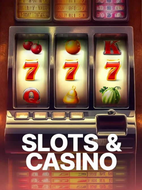 Slot visualmente limpio con brillo y composición moderna